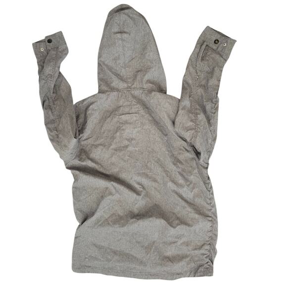 H&M Divided Mens Gray Full-Zip Long Sleeve Hooded Parka Jacket Medium - Picture 3 of 4